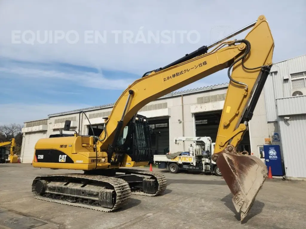 Excavadora CAT 320D
