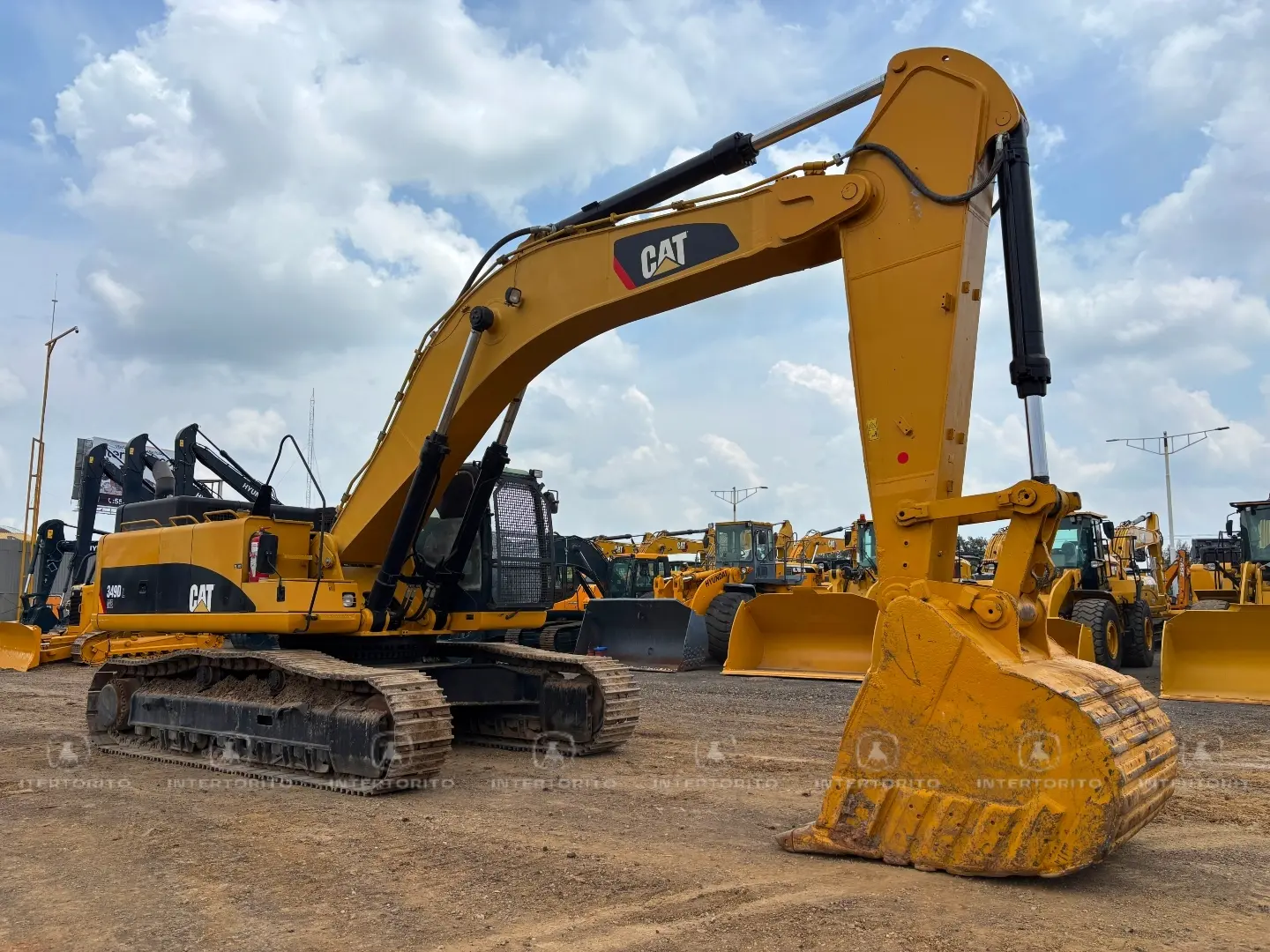 Excavadora CAT 349 DL JGB00638