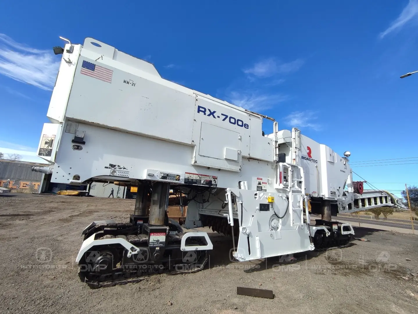 Perfiladora de asfalto Roadtec RX900