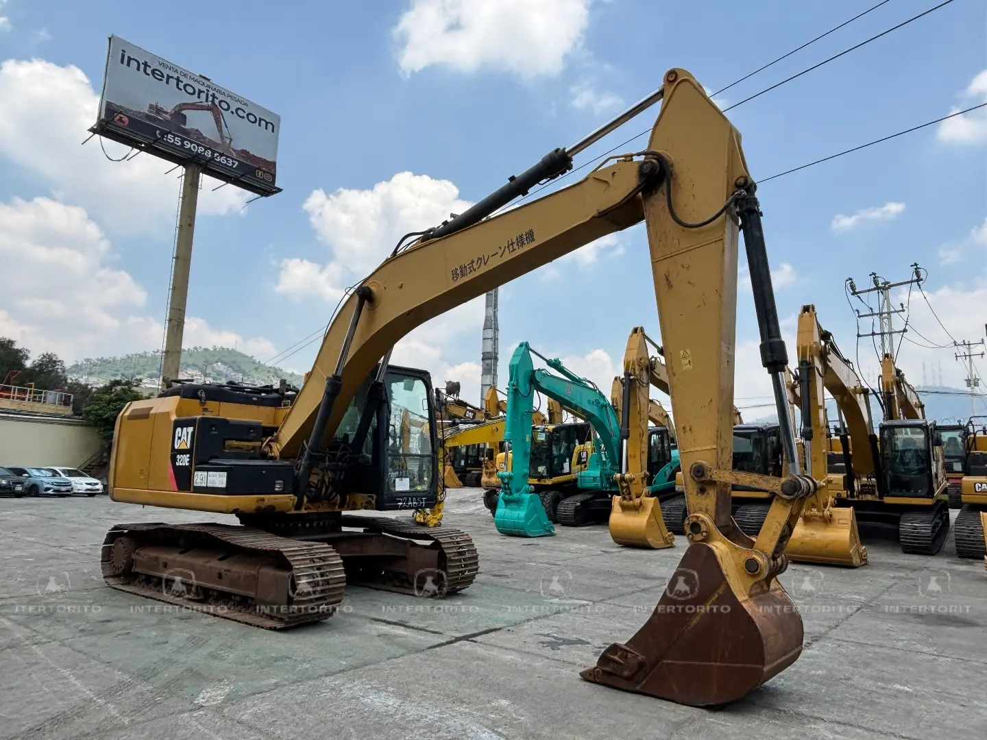 EXCAVADORA CAT 320E SXE01191