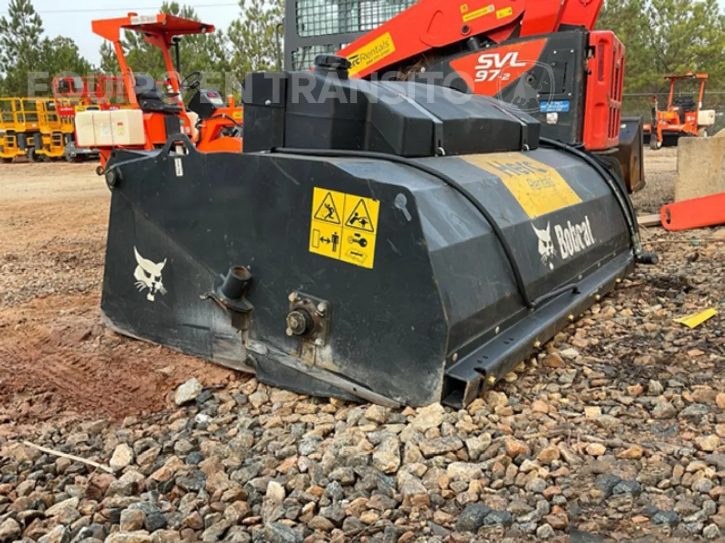 Barredora para minicargador Bobcat