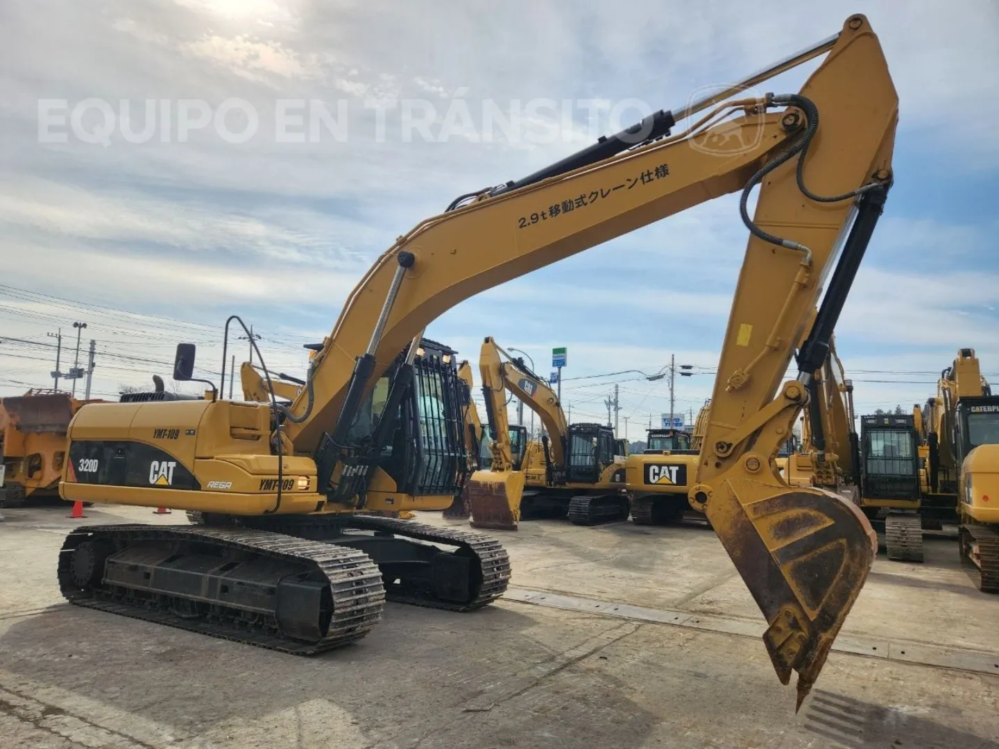 Excavadora CAT 320D