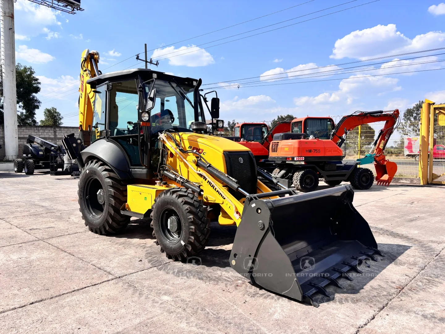Retroexcavadora New Holland B80C