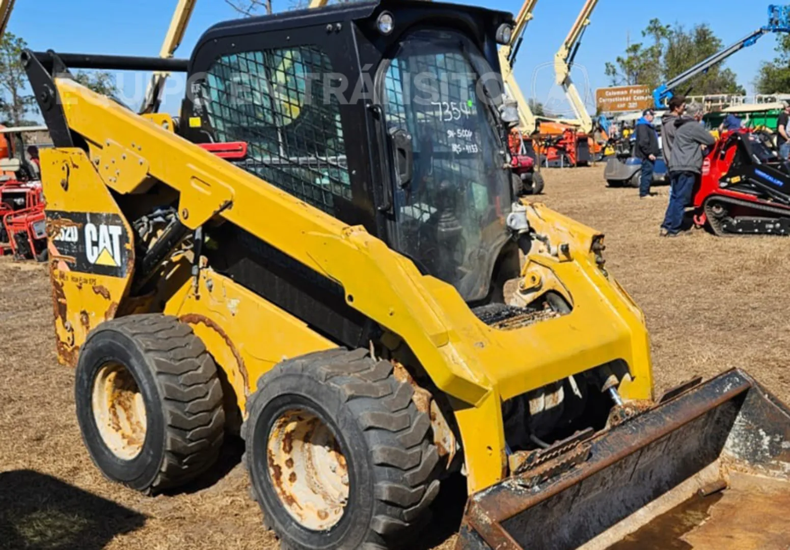 Minicargador CAT 262D